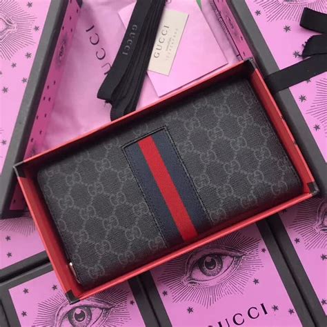 gucci long wallet replica|gucci knockoff wallet.